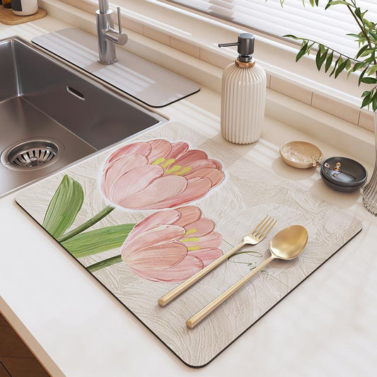 Quick-Dry Heat-Resistant Non-Slip Kitchen Mat