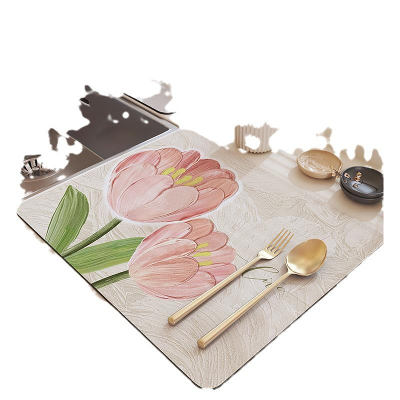 Quick-Dry Heat-Resistant Non-Slip Kitchen Mat