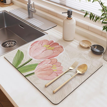 Quick-Dry Heat-Resistant Non-Slip Kitchen Mat