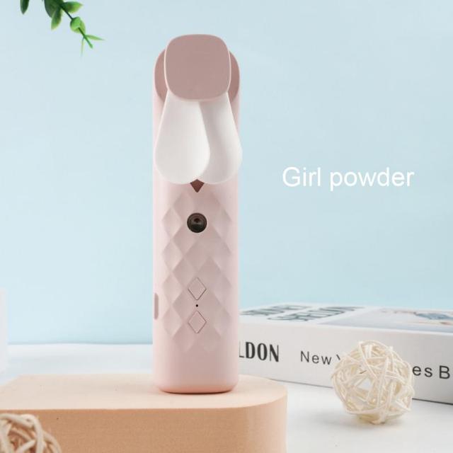 2-in-1 Portable Mini Fan and Hydrating Spray Humidifier