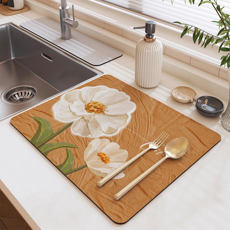 Quick-Dry Heat-Resistant Non-Slip Kitchen Mat