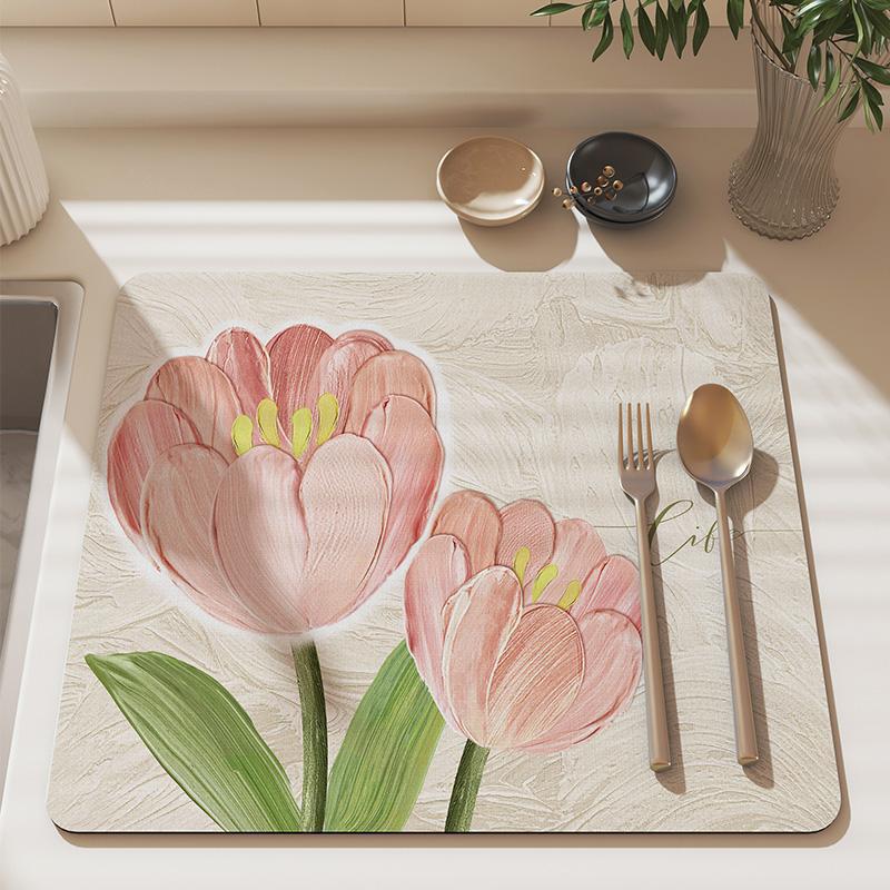 Quick-Dry Heat-Resistant Non-Slip Kitchen Mat