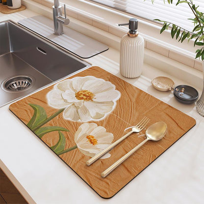 Quick-Dry Heat-Resistant Non-Slip Kitchen Mat